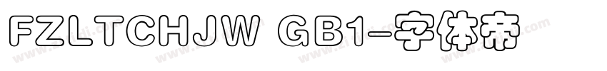FZLTCHJW GB1字体转换